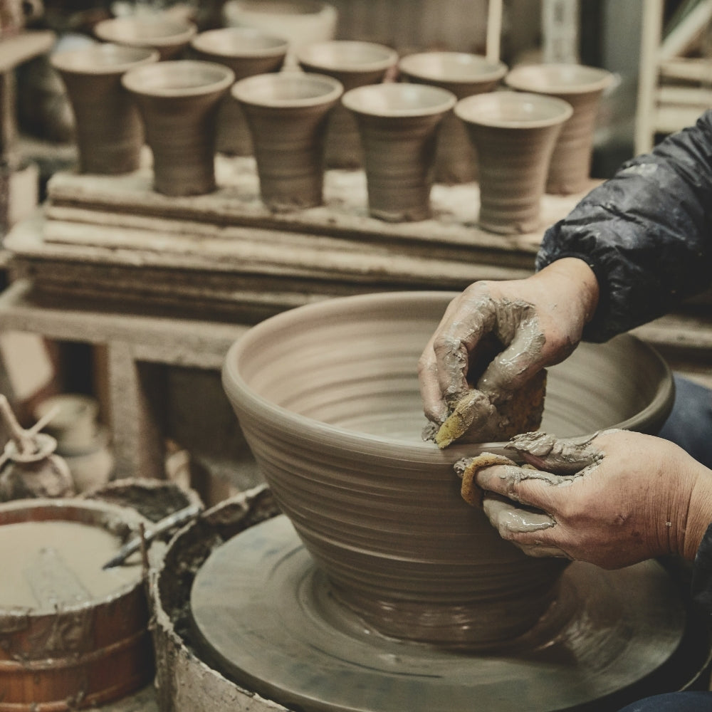 Matcha Bowl – Moon Pearl Shigaraki