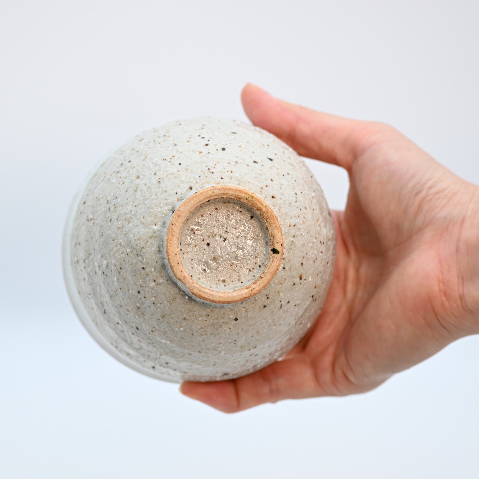 Matcha Latte Cup - White Pebble Shigaraki