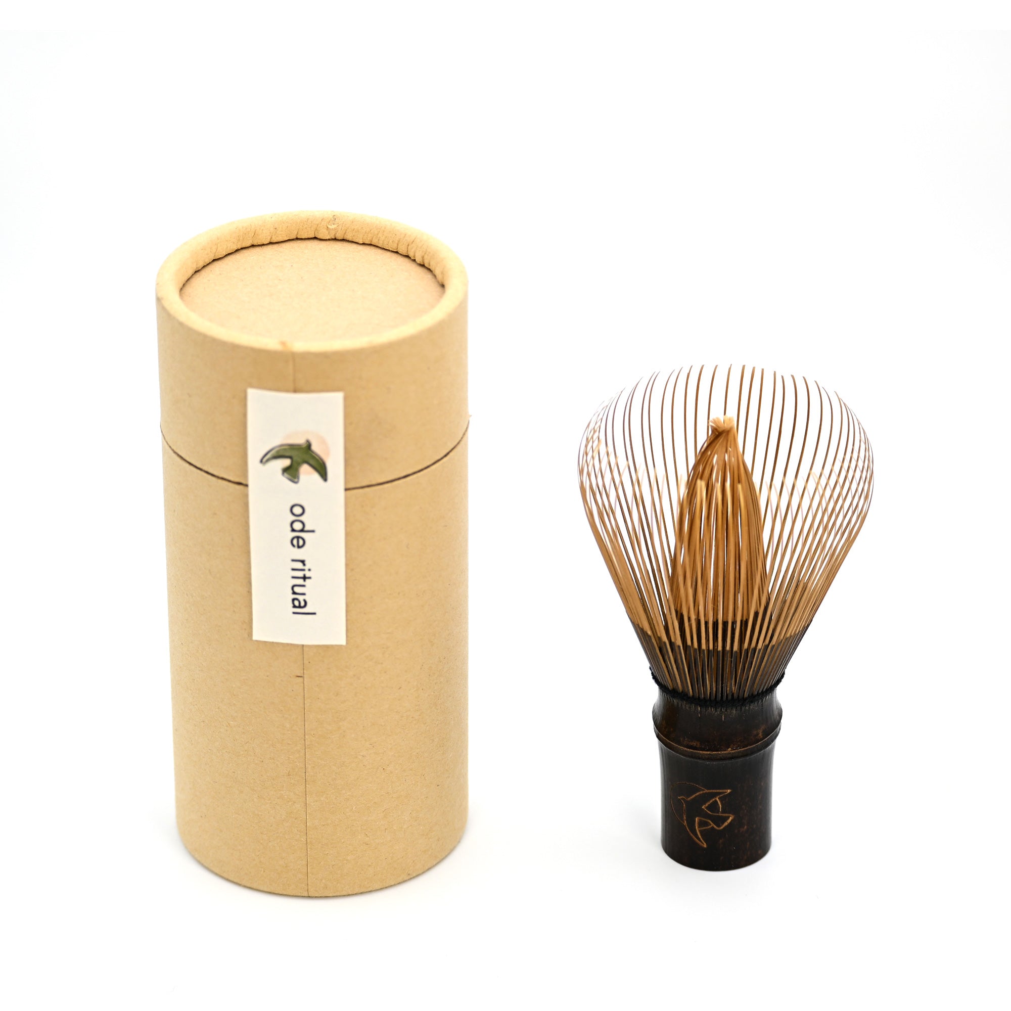 chachao Purple Bamboo Matcha Whisk & Scoop Set — Chasen & Chashaku – Ode