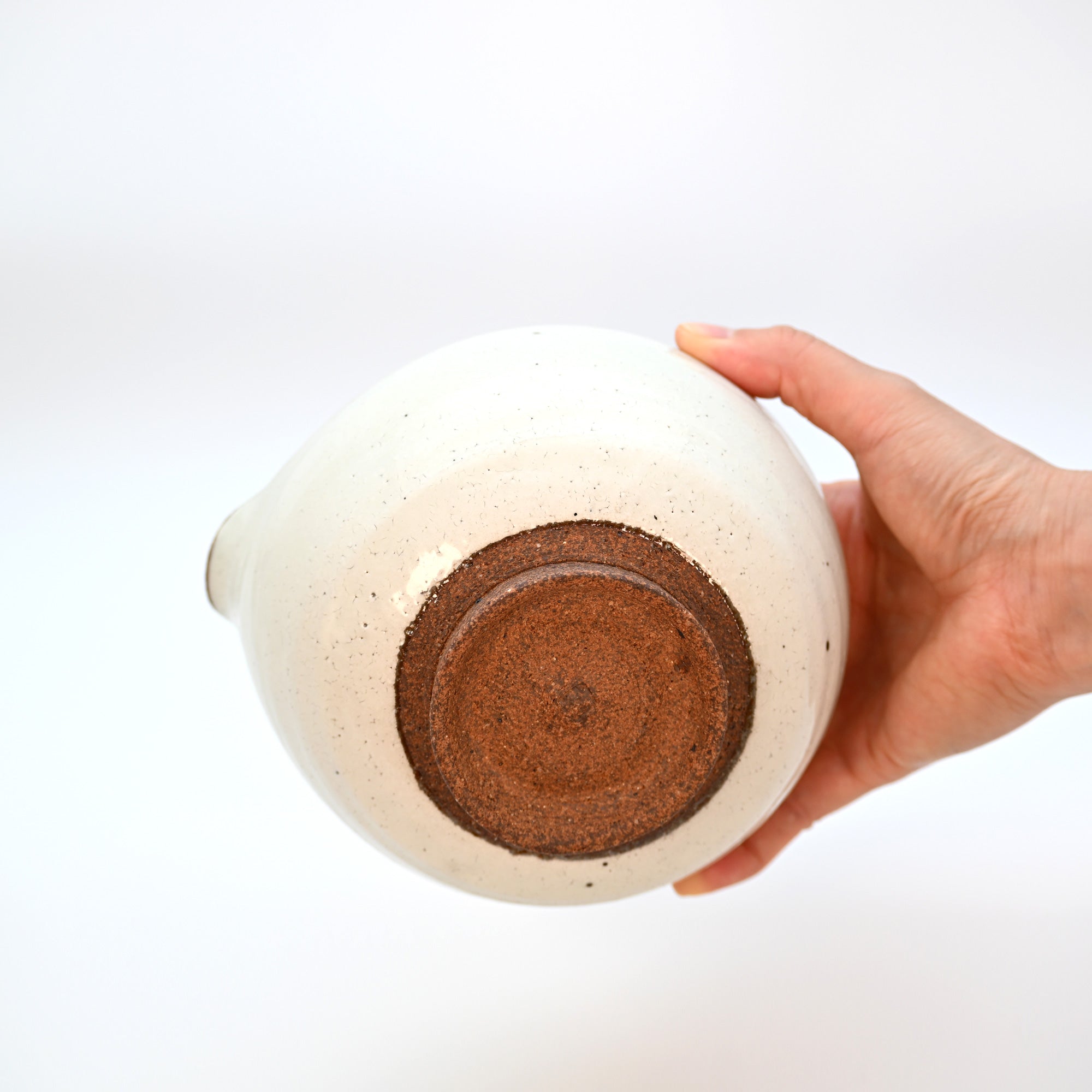 Katakuchi Matcha Bowl – Cream Crackle