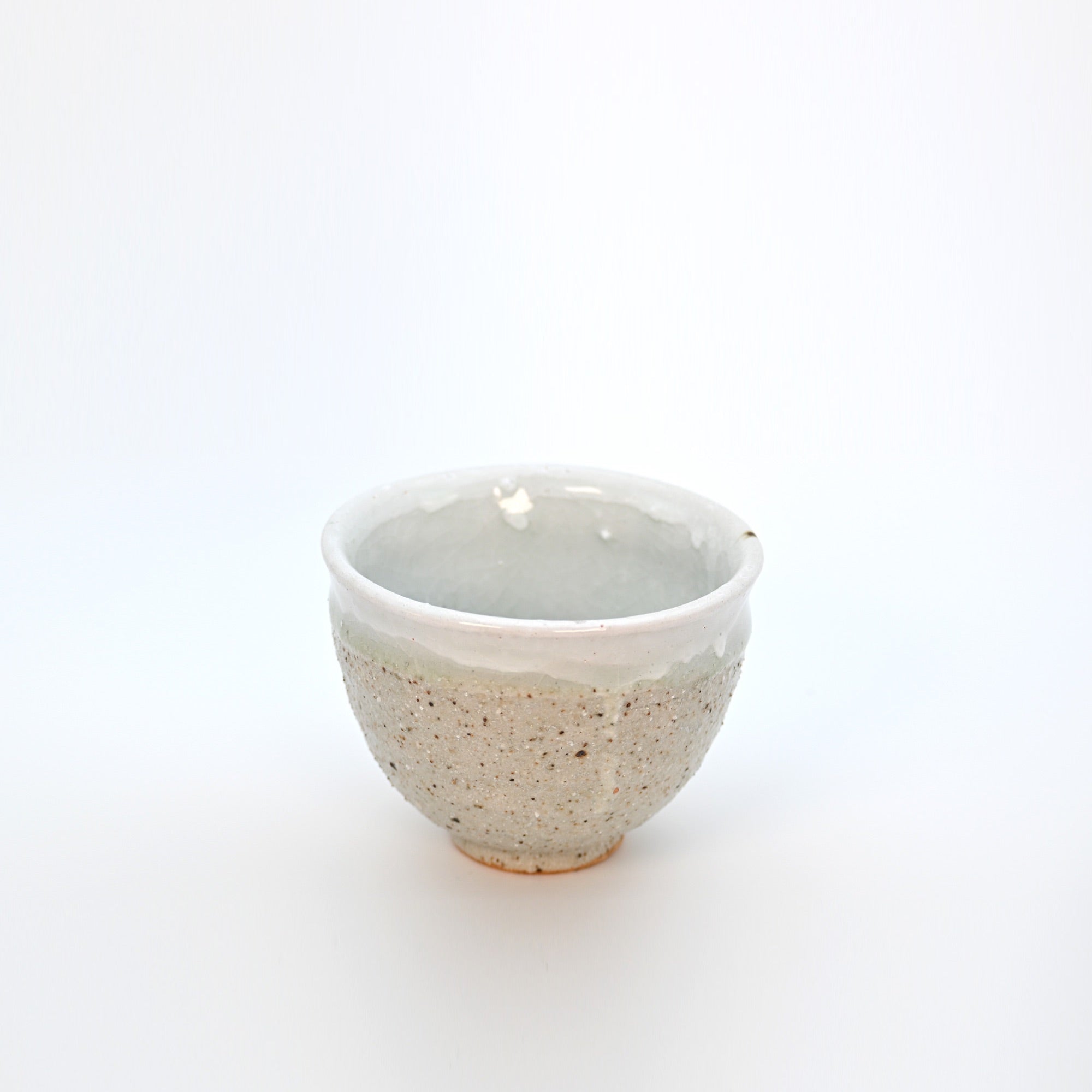 Matcha Latte Cup - White Pebble