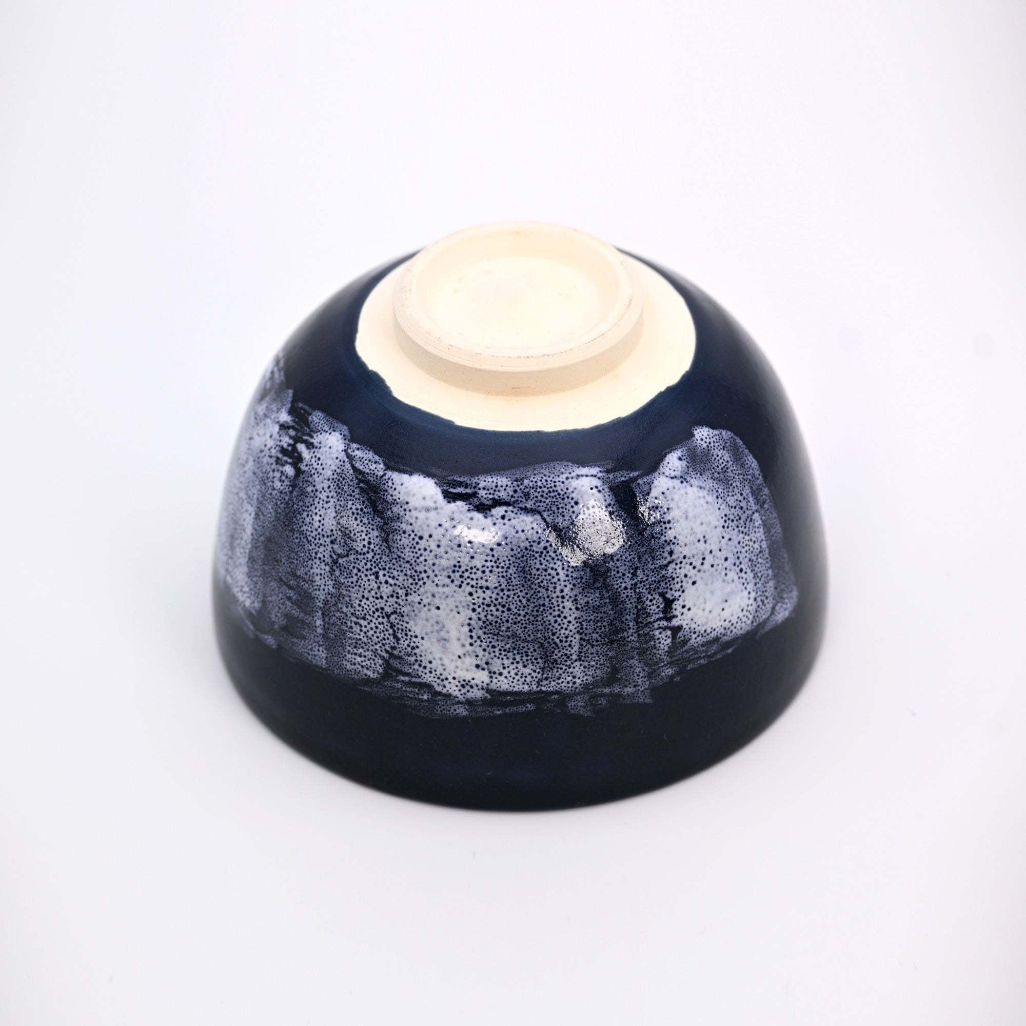Matcha Bowl - Midnight Blue Kiyomizuyaki