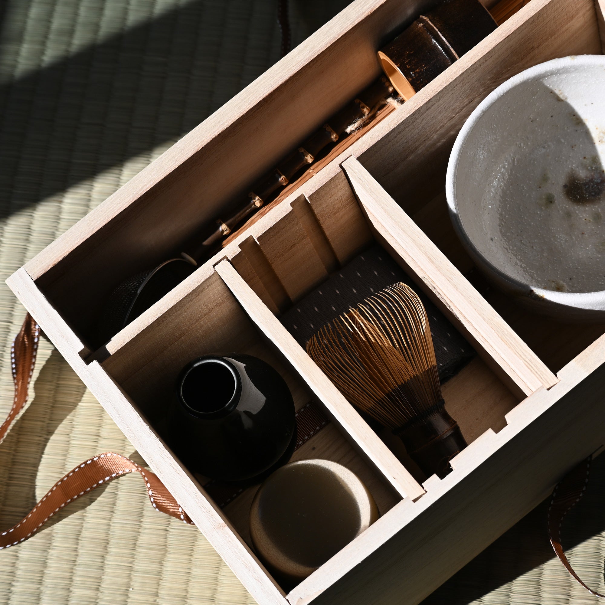 Matcha Latte 10-piece Ritual Set - White Pebble