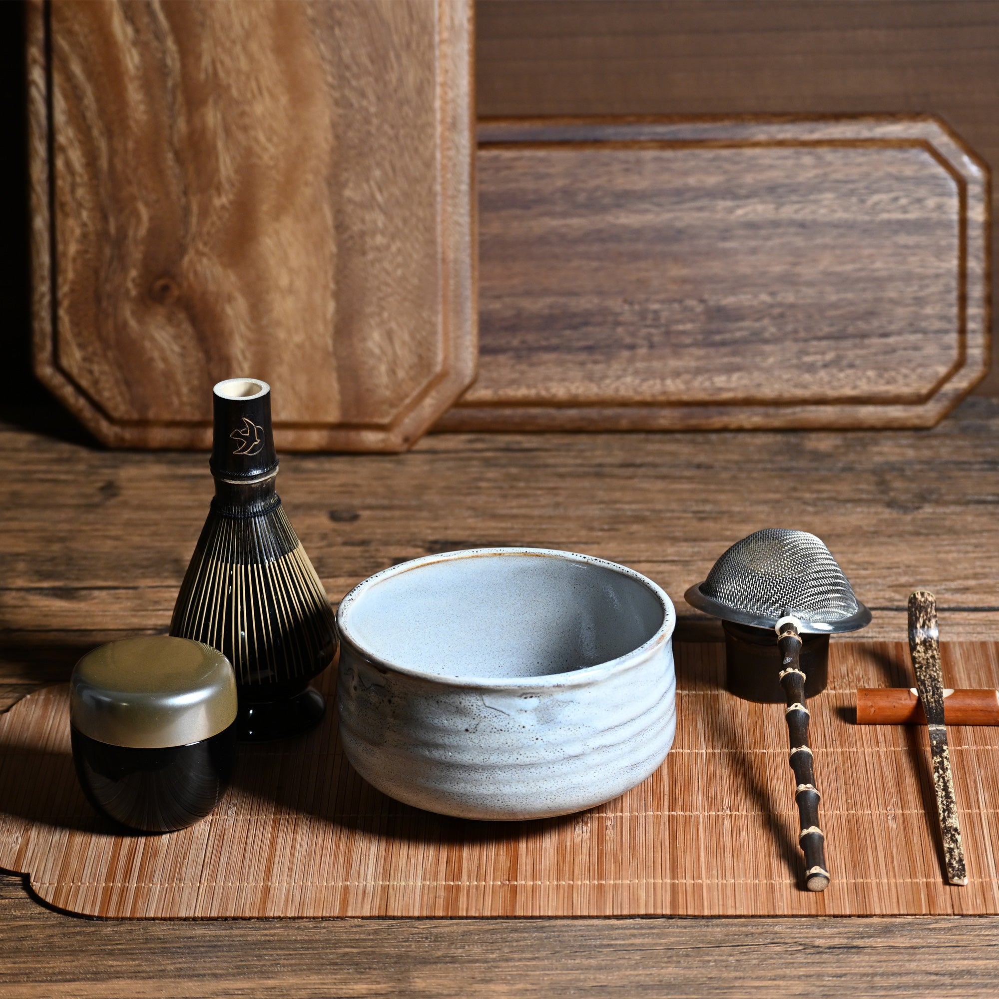 Matcha 10-piece Ritual Set - Stone Mist