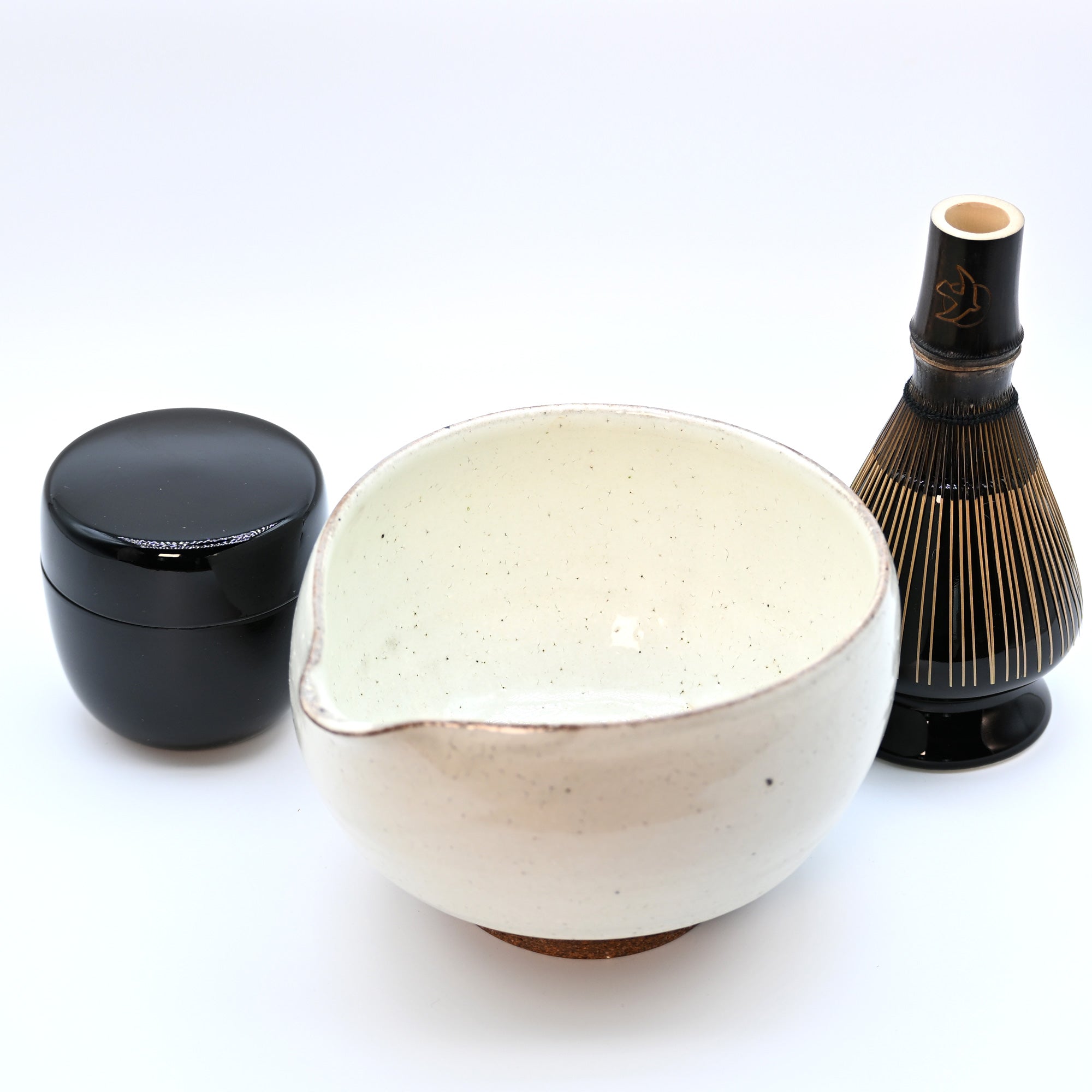 Matcha Latte 10-piece Ritual Set - Cream Crackle