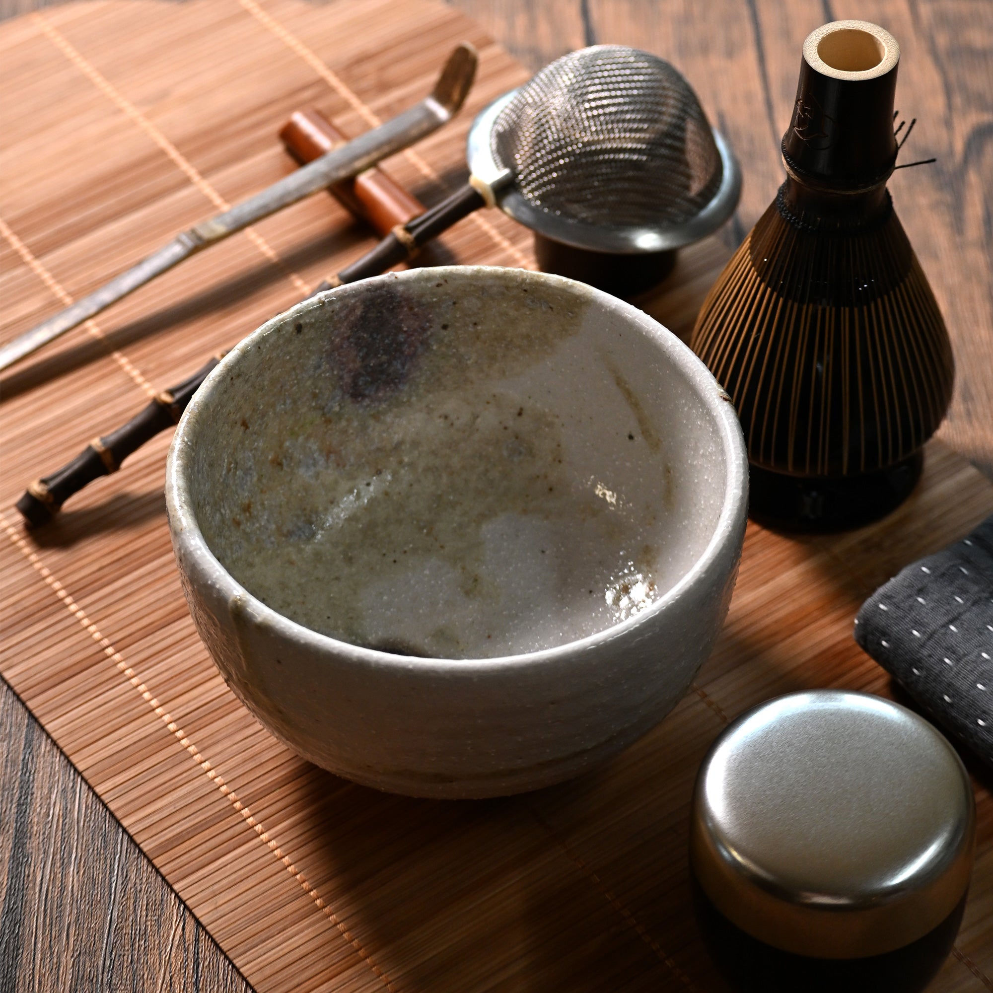 Matcha 10-piece Ritual Set - Moon Pearl