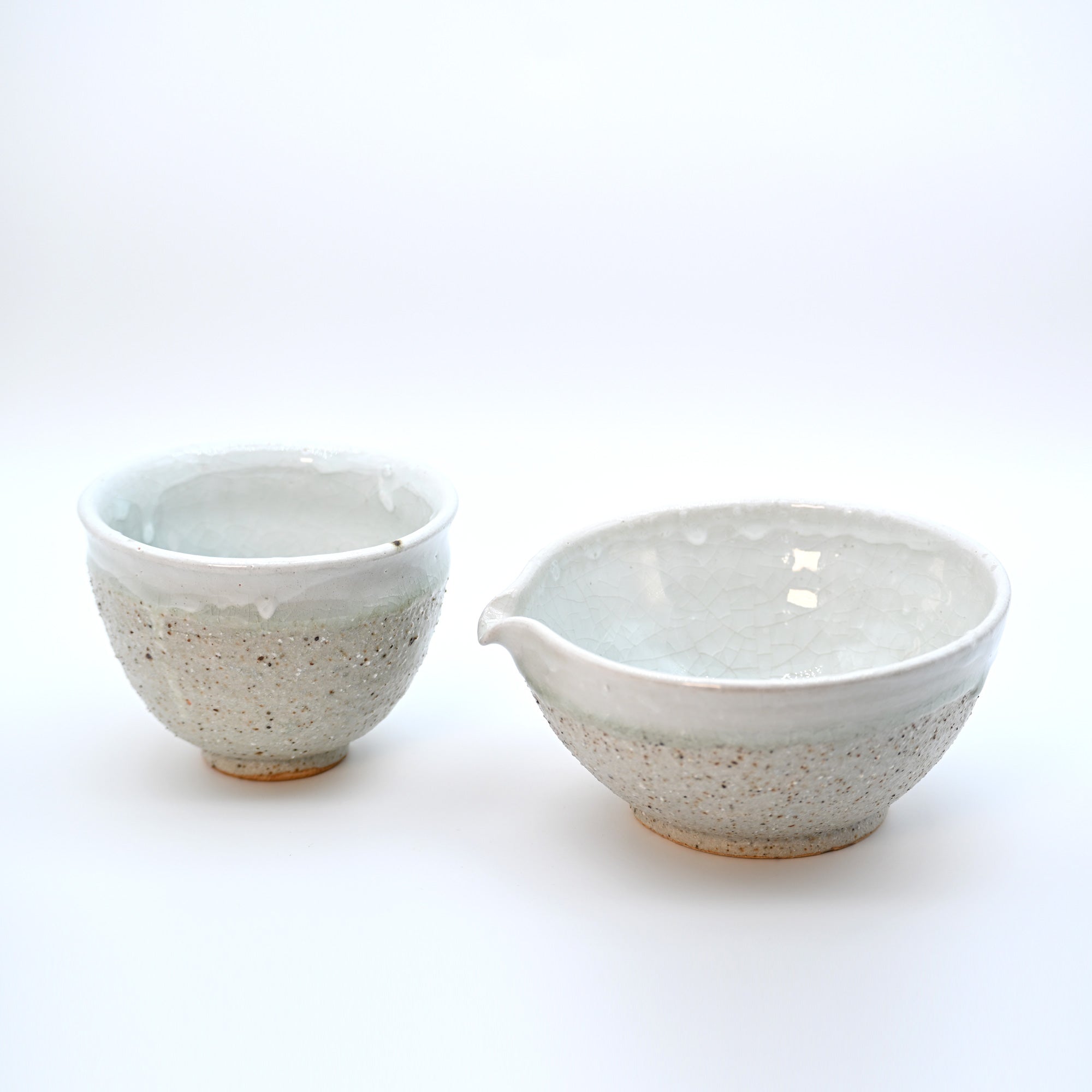 Matcha Latte 10-piece Ritual Set - White Pebble